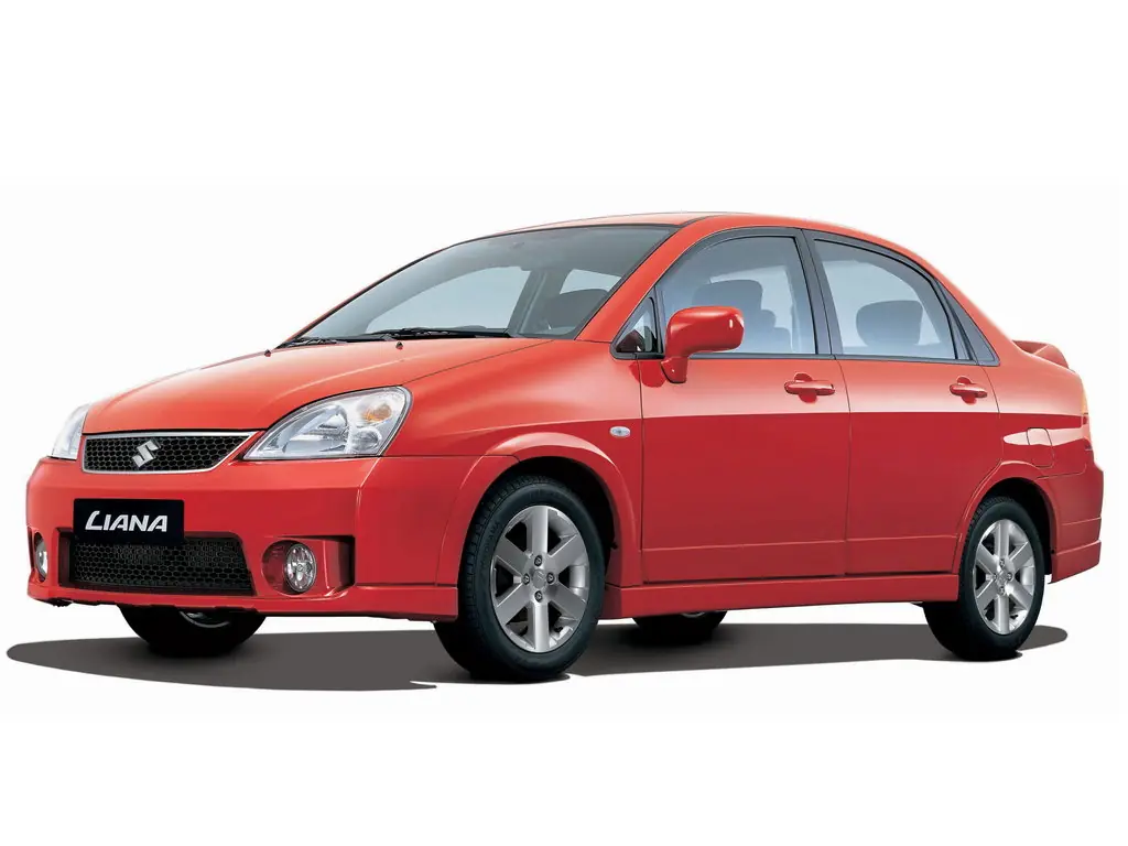 Suzuki Liana (ERA11S, ERA31S, ERA71S) 1 поколение, рестайлинг, седан (09.2004 - 03.2007)